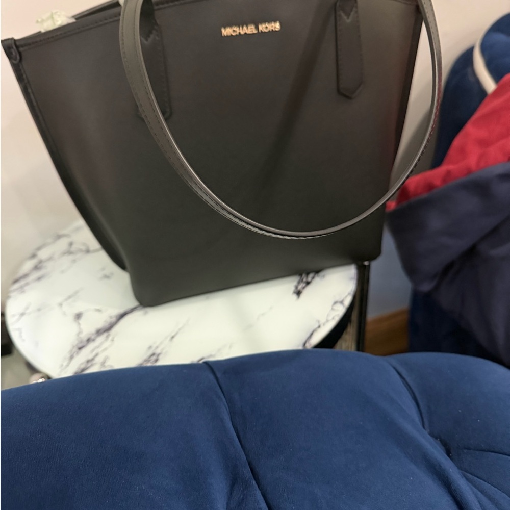 Michael Kors Black Saffiano Leather Tote